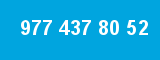977 437 80 52 977 437 80 52
